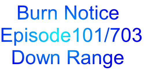    Burn Notice
Episode101/703
  Down Range